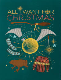 Harry Potter: All I Want For Christmas Embellished Card