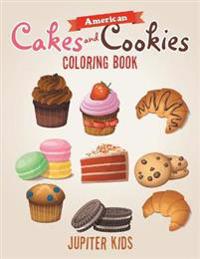 American Cakes and Cookies Coloring Book