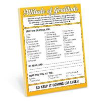 Knock Knock Attitude of Gratitude Nifty Note Pad