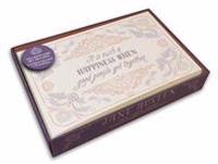Jane Austen Foil Note Cards