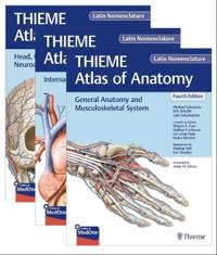 THIEME Atlas of Anatomy, Latin Nomenclature, Three Volume Set