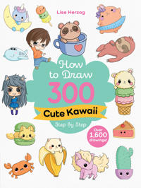 How to Draw 300 Cute Kawaii Step by Step