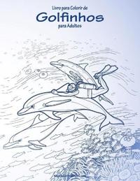 Livro para Colorir de Golfinhos para Adultos