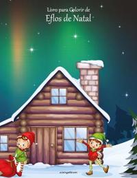 Livro para Colorir de Eflos de Natal