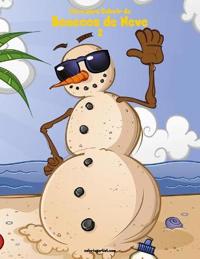 Livro para Colorir de Bonecos de Neve 2