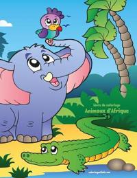 Livre de coloriage Animaux d'Afrique 3