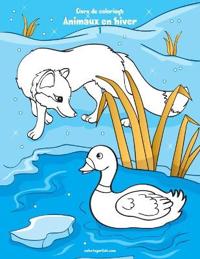 Livre de coloriage Animaux en hiver 1