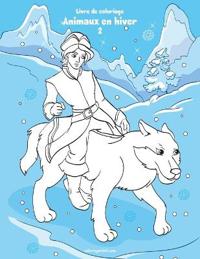 Livre de coloriage Animaux en hiver 2