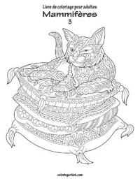 Livre de coloriage pour adultes Mammifères 3