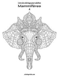 Livre de coloriage pour adultes Mammifères 4