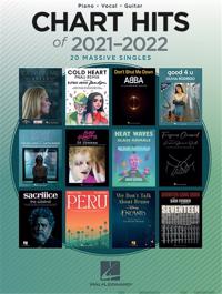 Chart Hits of 2021-2022 - PIANO, VOCAL, GUITAR