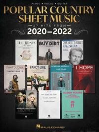 Popular Country Sheet Music - PIANO, VOCAL, GUITAR