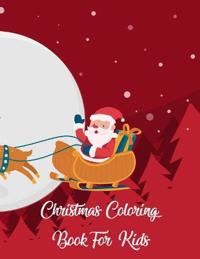 Bokomslag för "Christmas Coloring Book For Kids"