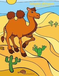 Animales africanos libro para colorear 1 & 2