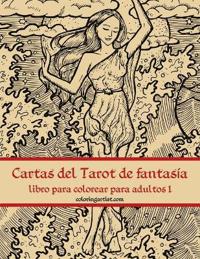 Cartas del Tarot de fantasía libro para colorear para adultos 1