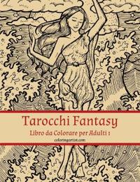 Tarocchi Fantasy Libro da Colorare per Adulti 1