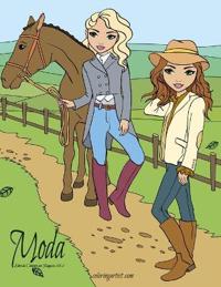 Moda Libro da Colorare per Ragazze 1 & 2
