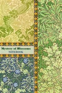 Mystery of Blossoms NOTEBOOK [ruled Notebook/Journal/Diary to write in, 60 sheets, Medium Size (A5) 6x9 inches]