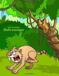 Livre de coloriage Chats sauvages 2