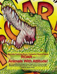 Big Kids Coloring Book, Fantastic Flora and Fauna