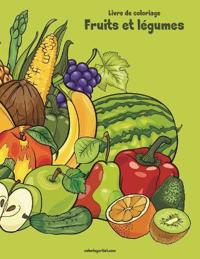 Livre de coloriage Fruits et légumes 1