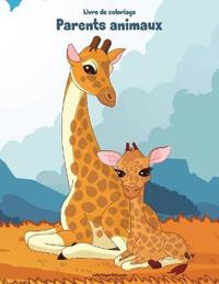 Livre de coloriage Parents animaux 1 & 2