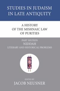 History of the Mishnaic Law of Purities, Part 16