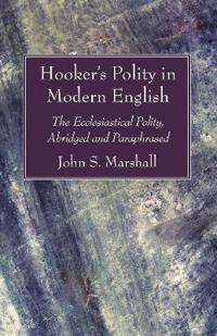 Kirjan kansi "Hooker's Polity in Modern English"