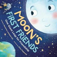 Kirjan kansi "Moon's First Friends"