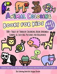 Animal Coloring Books for Kids Ages 8-12