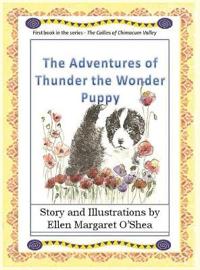 Kirjan kansi "The Adventures of Thunder The Wonder Puppy"