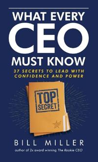Kirjan kansi "What Every CEO Must Know, 37 Secrets to Lead With Confidence and Power"