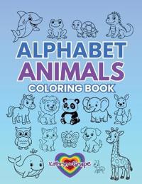 Alphabet Animals Coloring Book
