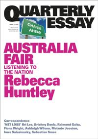 Quarterly Essay