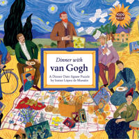 Pussel Dinner with van Gogh 1000 bitar