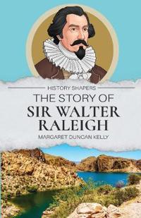 Kirjan kansi "The Story of Sir Walter Raleigh"