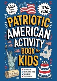 Patriotic American Activity Book for Kids