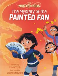 Bokomslag för "The Mystery of the Painted Fan"