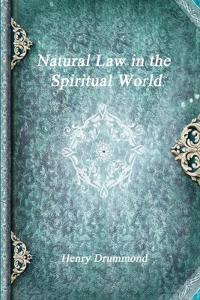Kirjan kansi "Natural Law in the Spiritual World"