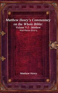 Matthew Henry's Commentary on the Whole Bible