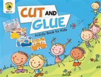 Cut and Glue Activity Book for Kids