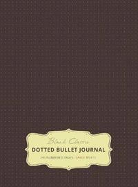 Large 8.5 x 11 Dotted Bullet Journal (Brown #13) Hardcover - 245 Numbered Pages