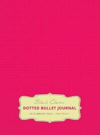 Large 8.5 x 11 Dotted Bullet Journal (Pink #17) Hardcover - 245 Numbered Pages