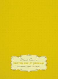 Large 8.5 x 11 Dotted Bullet Journal (Banana #5) Hardcover - 245 Numbered Pages