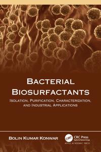 Kirjan kansi "Bacterial Biosurfactants"
