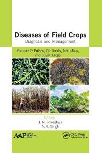 Kirjan kansi "Diseases of Field Crops Diagnosis and Management"