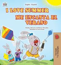 Bokomslag för "I Love Summer (English Spanish Bilingual Children's Book)"