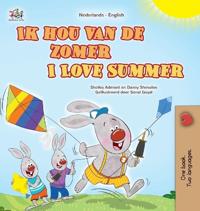 Bokomslag för "I Love Summer (Dutch English Bilingual Children's Book)"