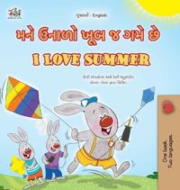 Bokomslag för "I Love Summer (Gujarati English Bilingual Children's Book)"