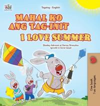 Bokomslag för "I Love Summer (Tagalog English Bilingual Children's Book)"